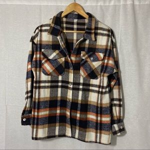 Fall Shacket Size Medium